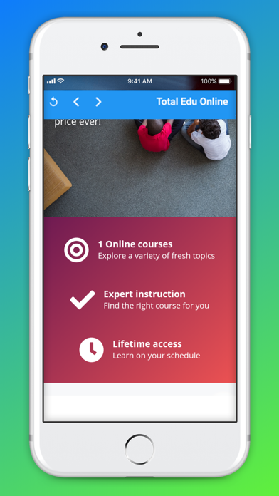 Screenshot #2 pour Total Edu Online