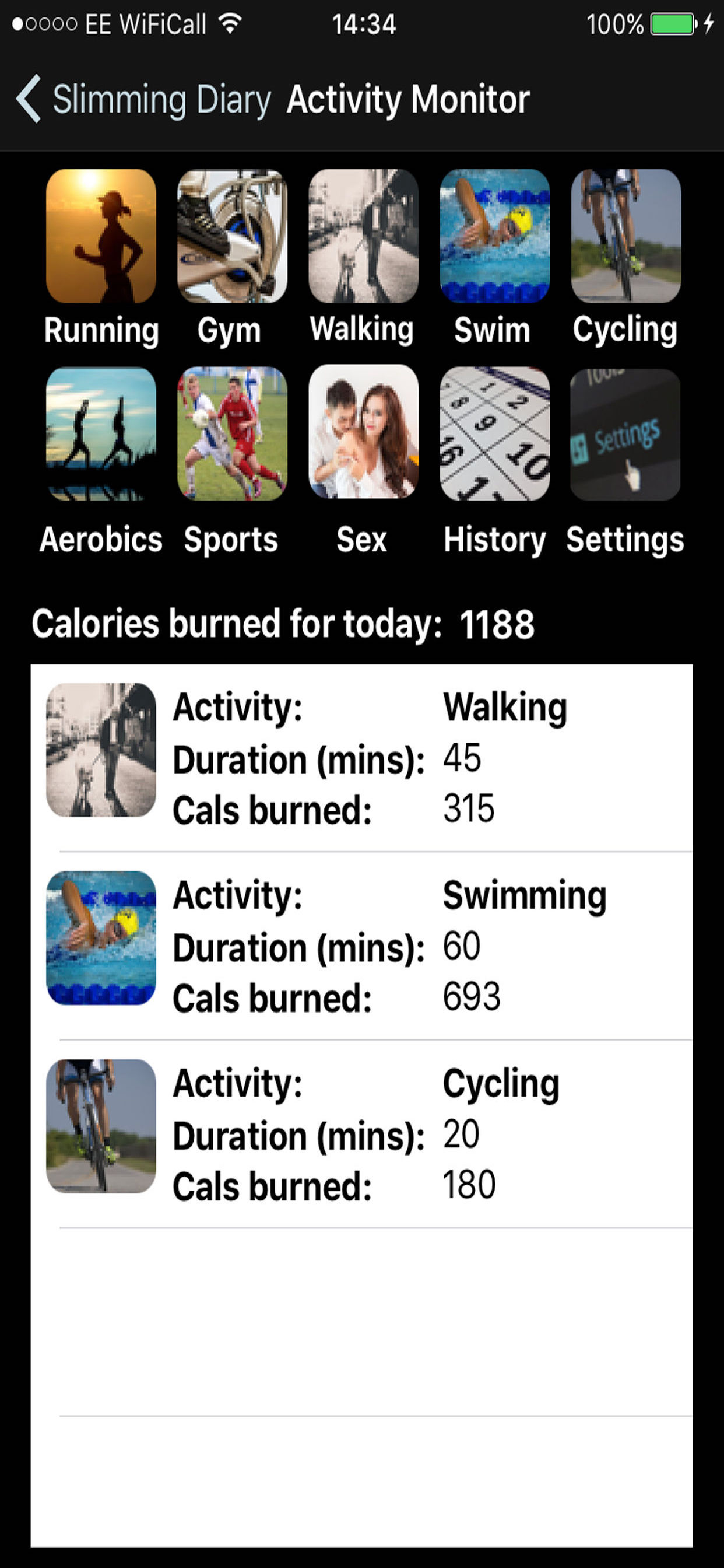 Slimming Diary screenshot 4