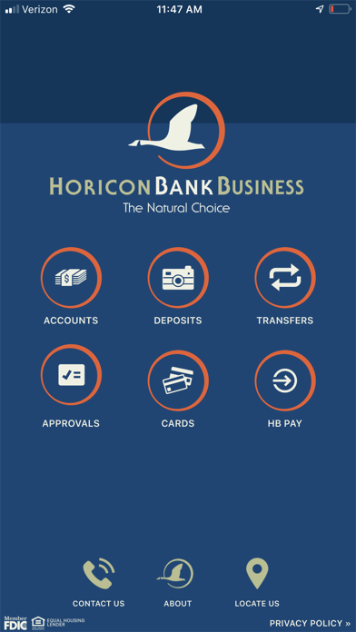 Horicon Bank Business Screenshot