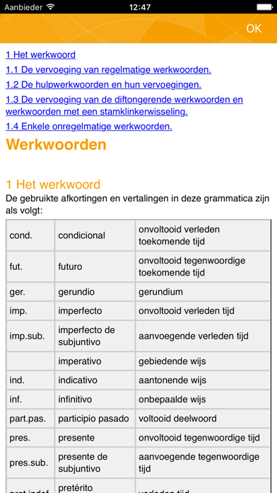Woordenboek Spaans Prisma Screenshot