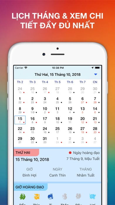 Lịch Vạn Niên 2020 - Lịch Việt 6.5.5 IOS Lịch Vạn Niên 2020 - Lịch Việt 6.5.5 IOS