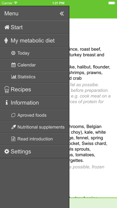 21 Days Metabolic Diet Screenshot