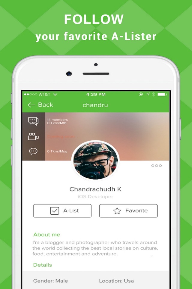 A-List Chat screenshot 4