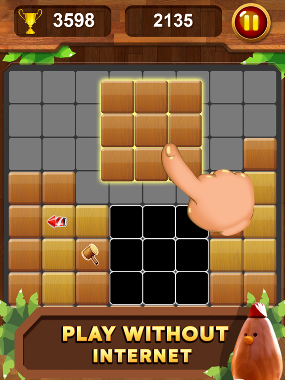 Wood Puzzle Legend iPad screenshot