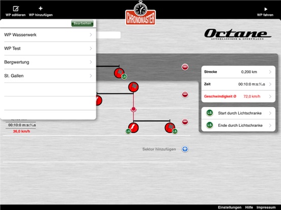 ChronoMaster Lite iPad app afbeelding 4