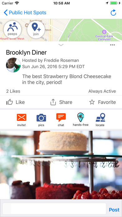 Voux - Meetup, Chat, Share Screenshot