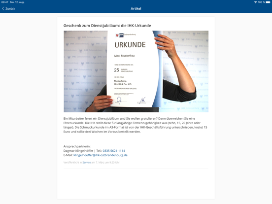 Screenshot #6 pour IHK Ostbrandenburg