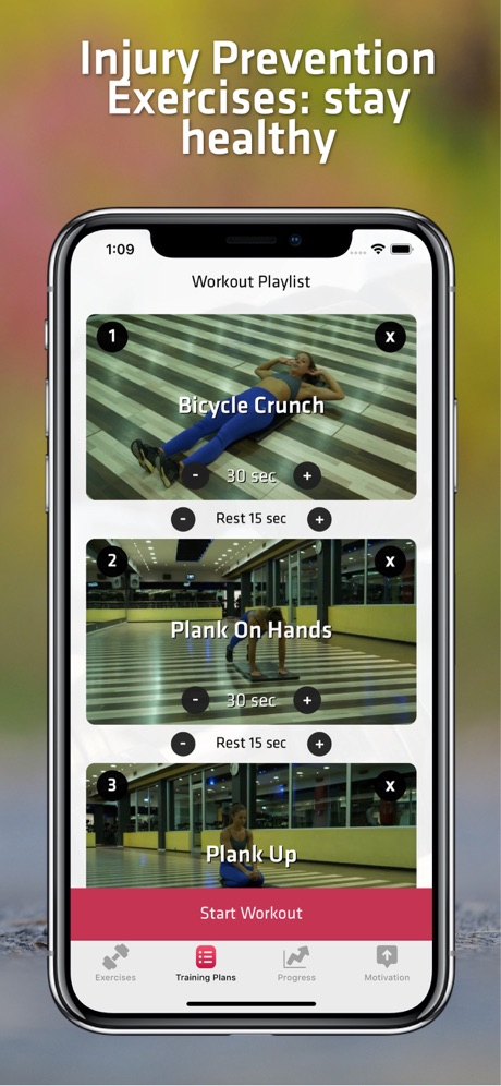 Workouts for Runners – Women app screenshot 3