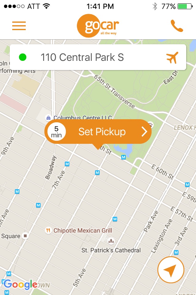 GoCar - New York Car Service screenshot 2