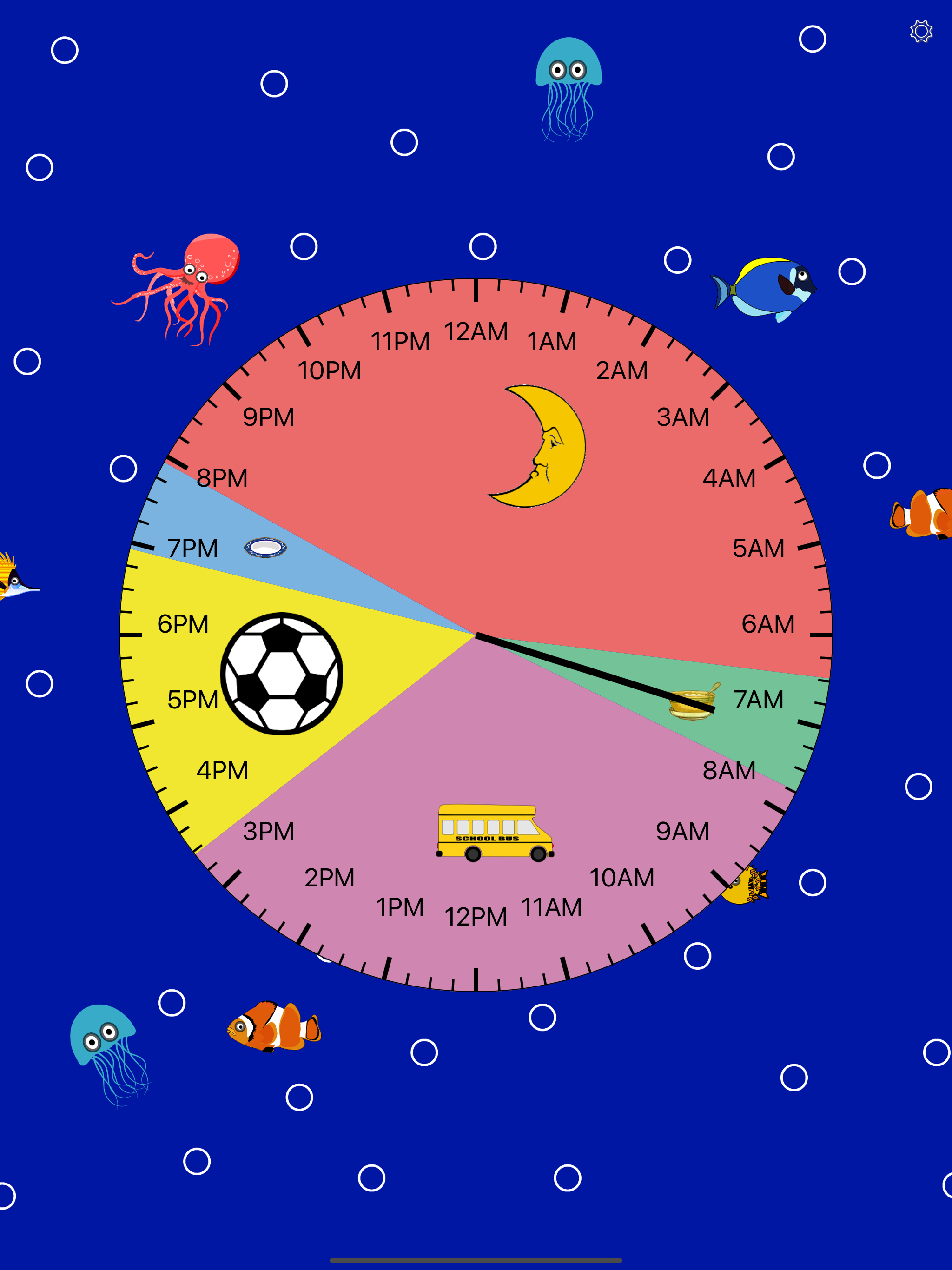 Kids Activity Clock screenshot 8