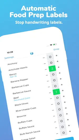 PrepWizard screenshot 1