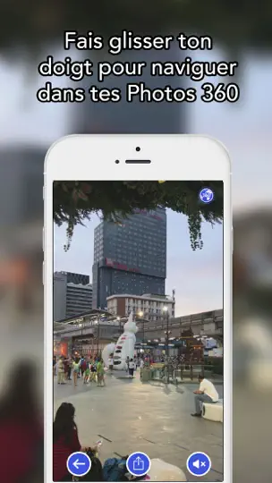 Capture d'écran de Live 360Viewer sur iPhone 3