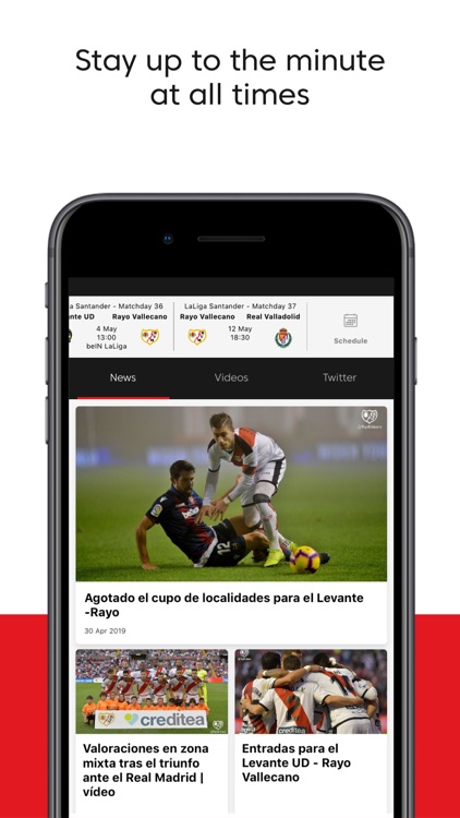 Rayo Vallecano - App oficial screenshot-4