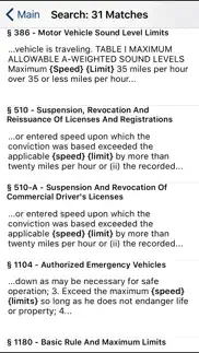 ny vehicle & traffic law 2024 iphone screenshot 2
