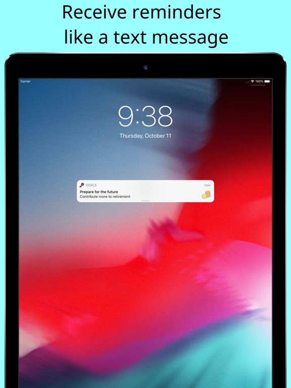 Screenshot #1 for Personal Goals