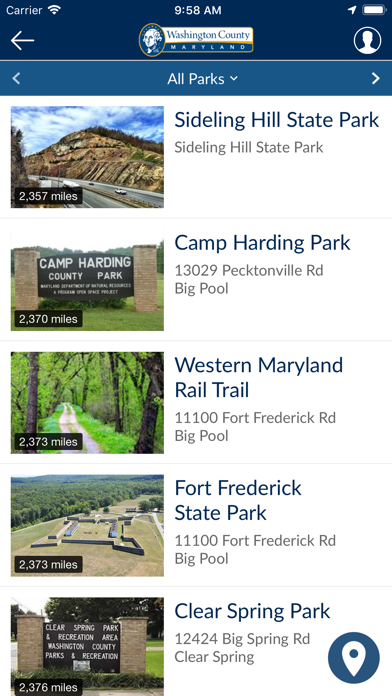Washington County Government Screenshot