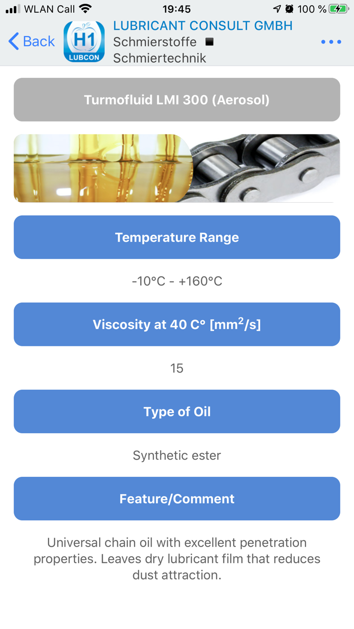 Lubcon H1 Consultant