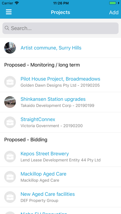 App screenshot