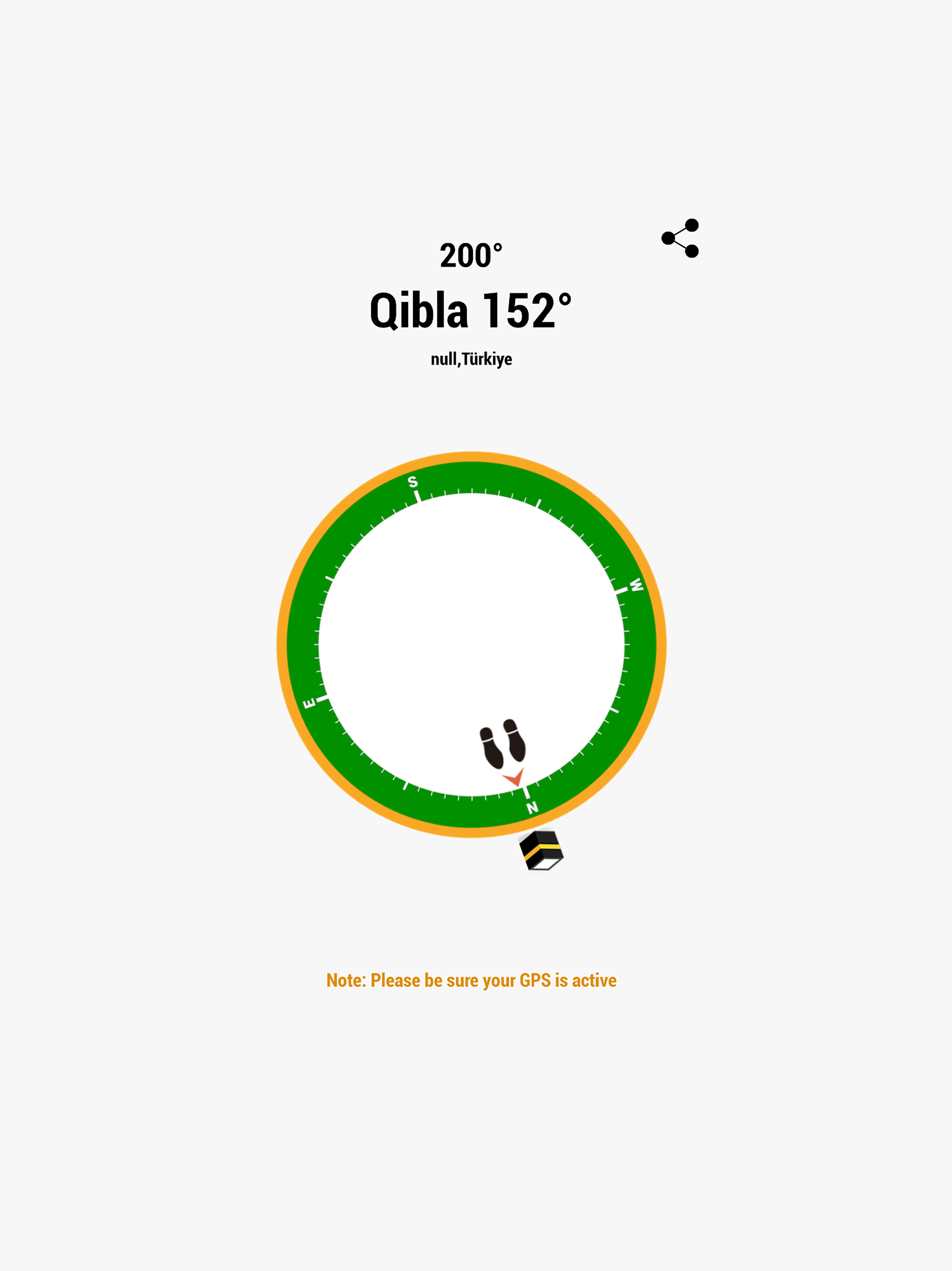 Simple Qibla Finder