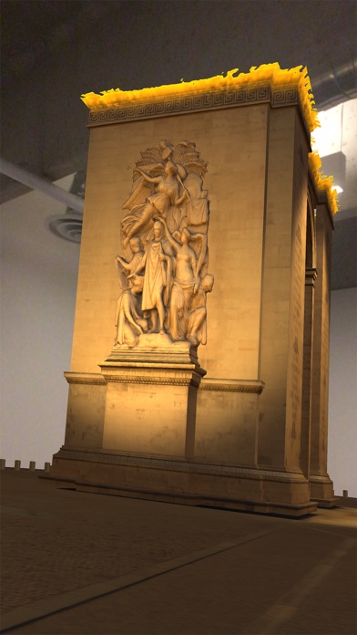 AR Explore Paris iPhone screenshot 2 - Entertainment app