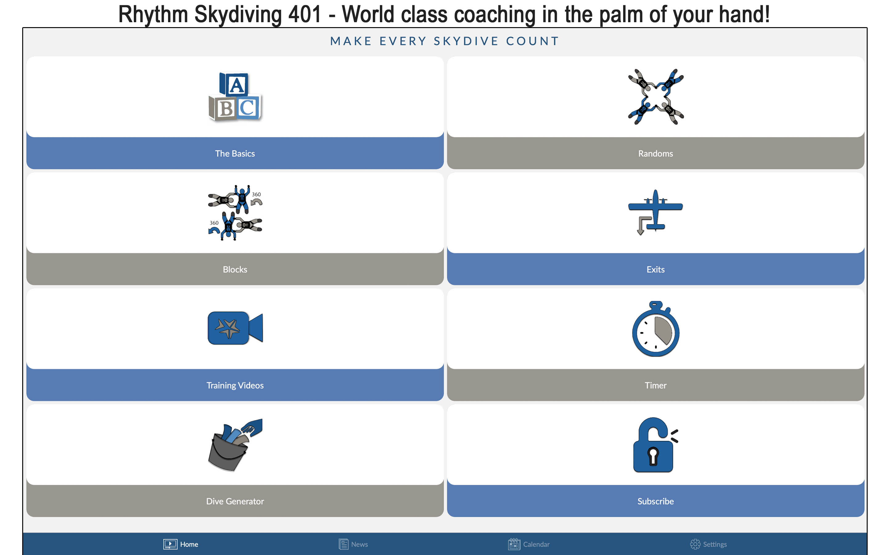 Rhythm Skydiving 401