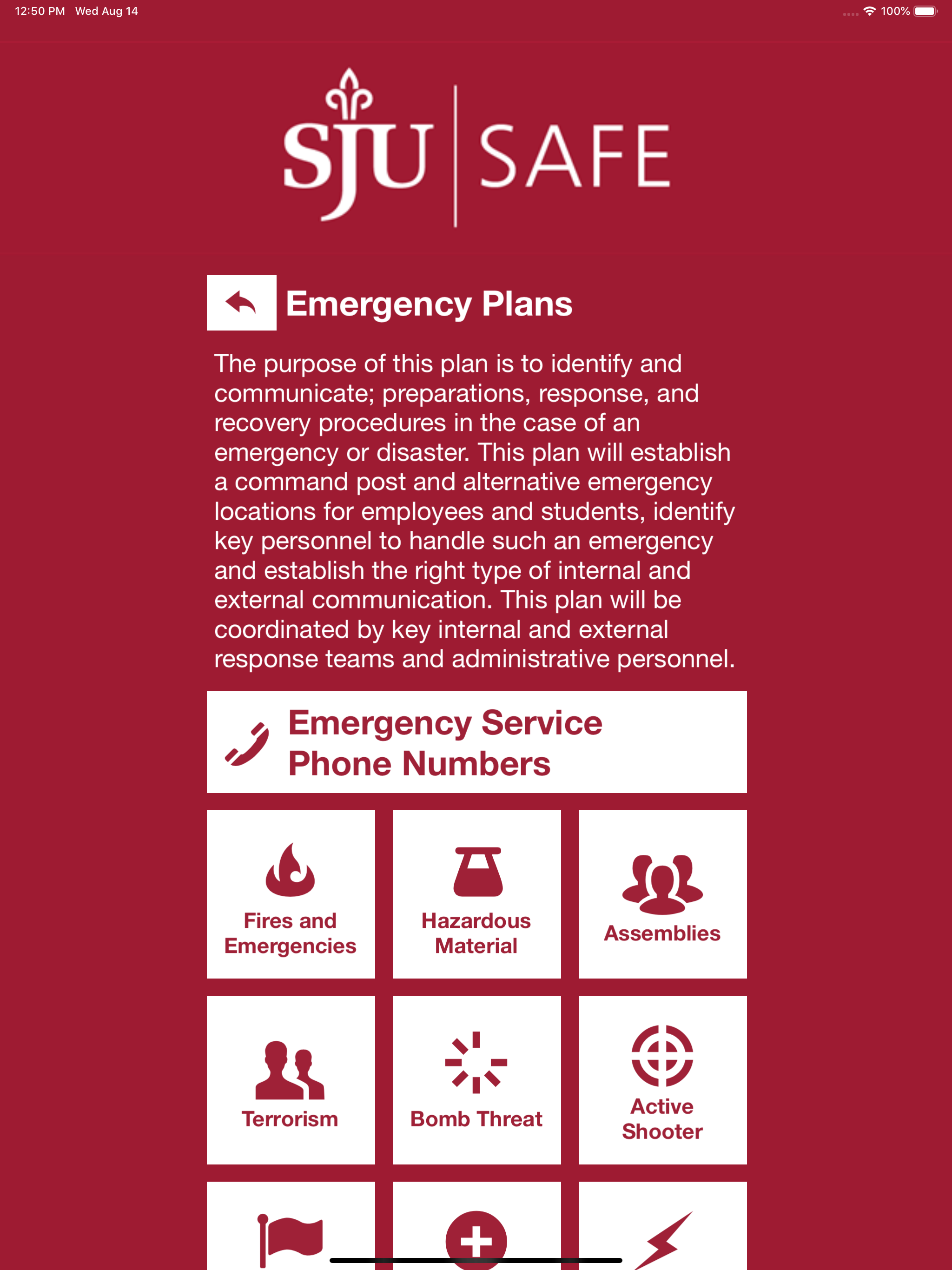 SJU Safe