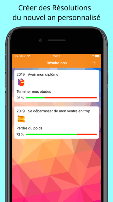 Screenshot #2 pour Yearly Resolutions