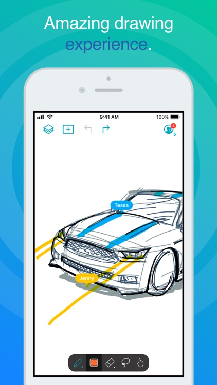 Inko › Whiteboard: Draw+Pencil