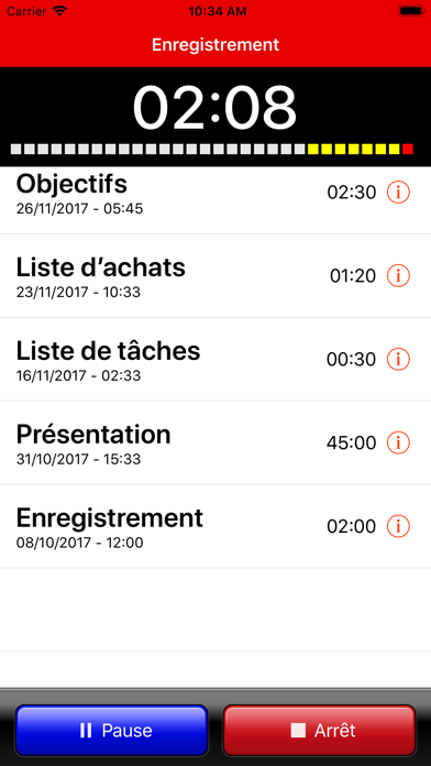 Screenshot #2 pour iRecorder Pro - SimpleTouch