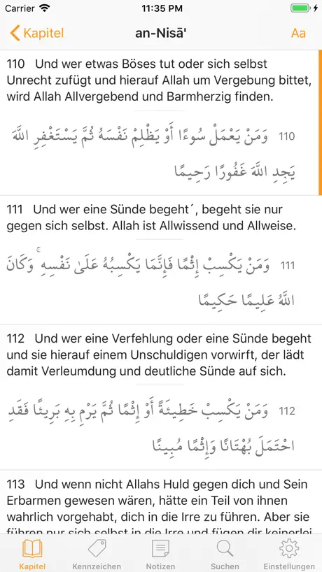 Koran-Notizen