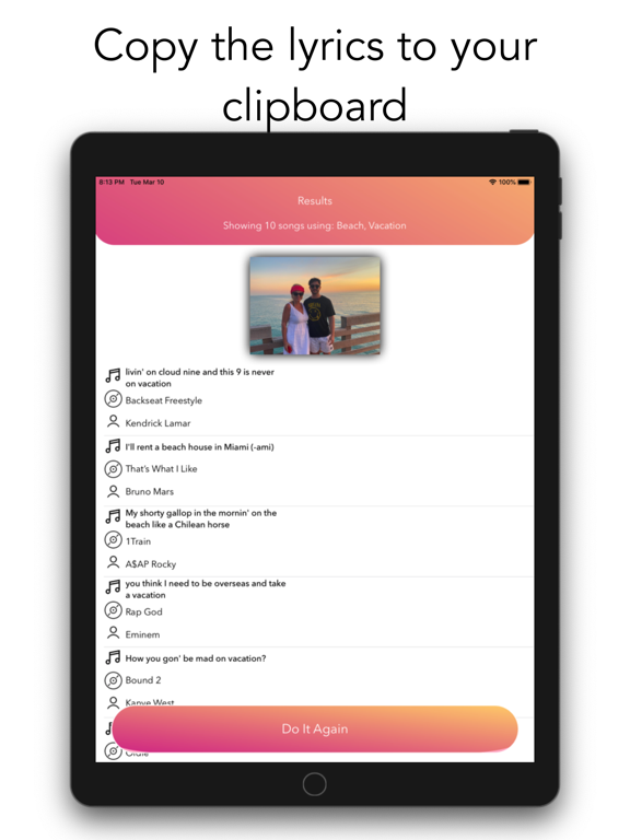 No Caption iPad screenshot 5 - Photo & Video app