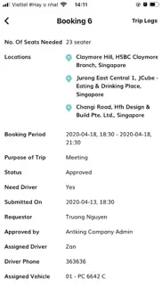 dialog car booking iphone screenshot 1