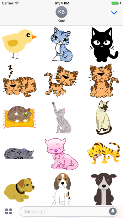 Screenshot #2 pour Sticker Fun with Cute Animals
