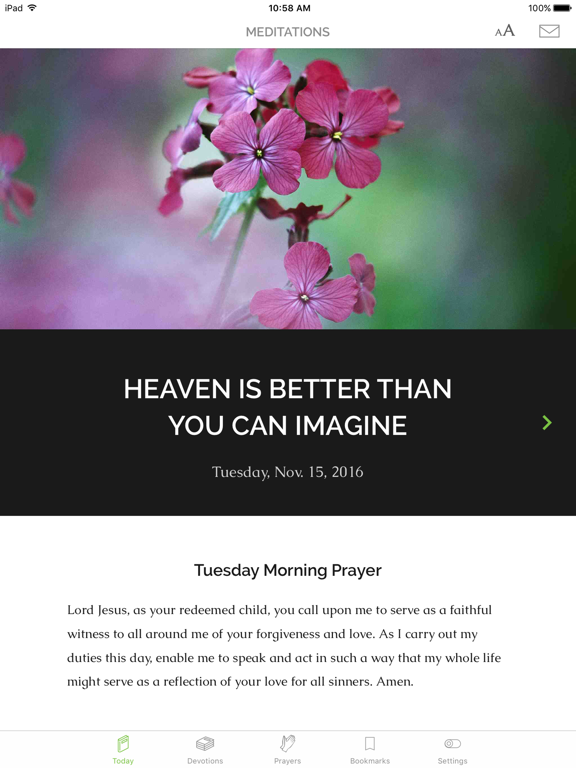 Screenshot #4 pour Meditations Daily Devotional