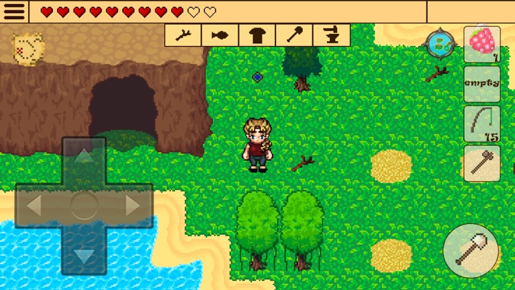 Survival RPG: Lost treasure 2d screenshot-4