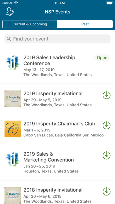 How to cancel & delete Insperity Events from iphone & ipad 1