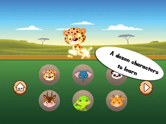 Screenshot #5 pour Spell & Play : Jungle Friends