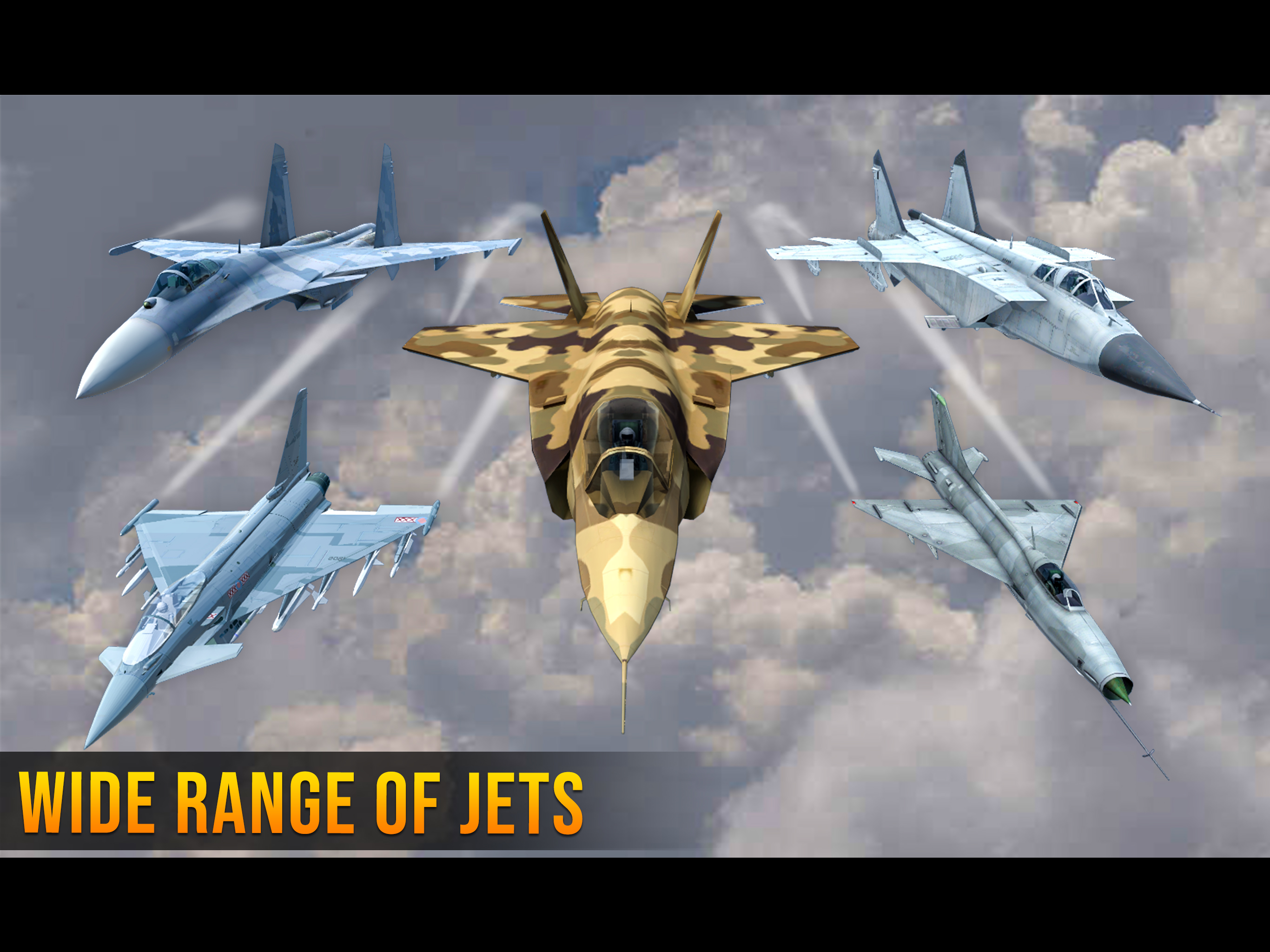 FlyVRX Fighter Jet - Air Force