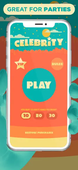 Game screenshot Celebrity: Party Game apk