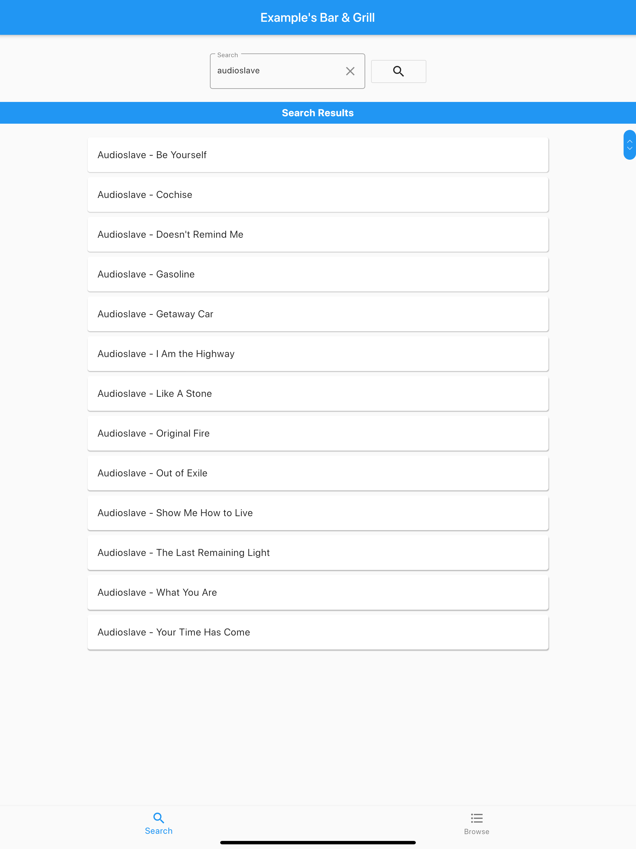 OpenKJ Songbook Kiosk