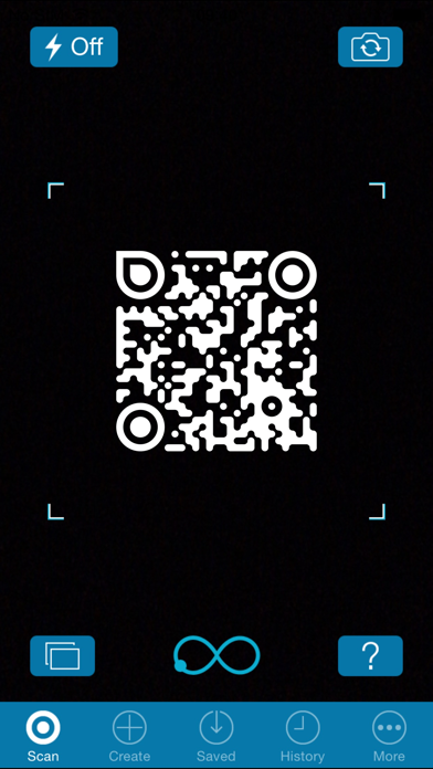 Optiscan QR Code Reader Screenshot