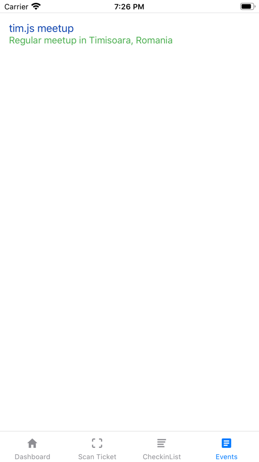 #8. ti.to registration (iOS) Podle: Espresoh Tech, LLC