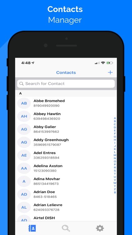 Contacts Manager