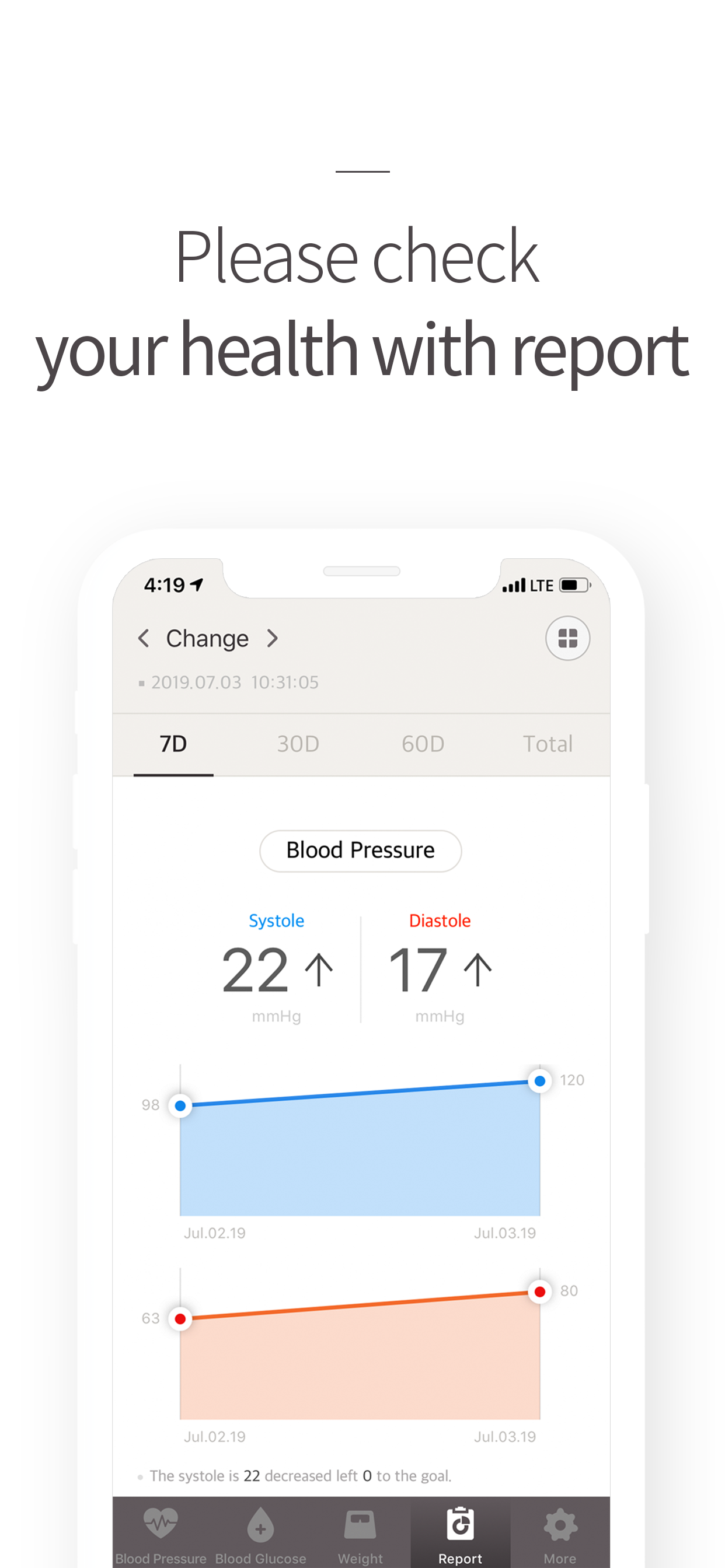 Blood Pressure(BP) Diary screenshot 4