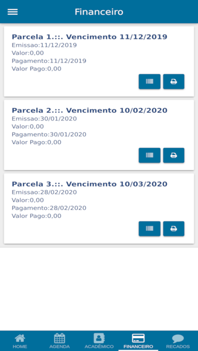 Screenshot #2 pour Agenda Colégios Doctum