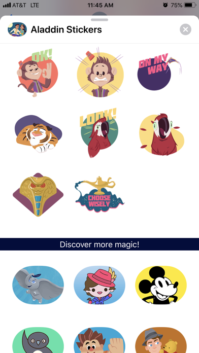 Screenshot #2 pour Disney Stickers: Aladdin