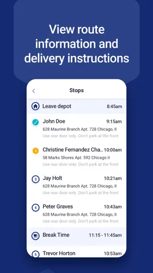 Routific Driver screenshot 4