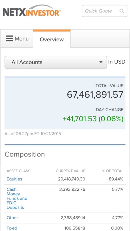 NetXInvestor™ Mobile screenshot-4