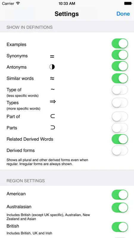 WordWeb Audio DIctionary screenshot 5 of 5