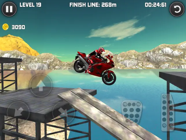 Bike Trials Industrial, game for IOS